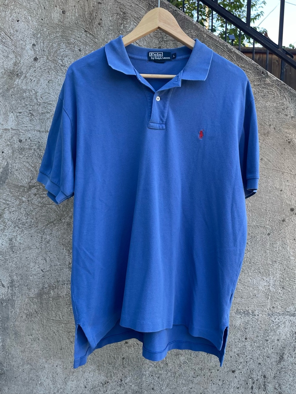 Blue and red Polo Ralph Lauren polo shirt size large